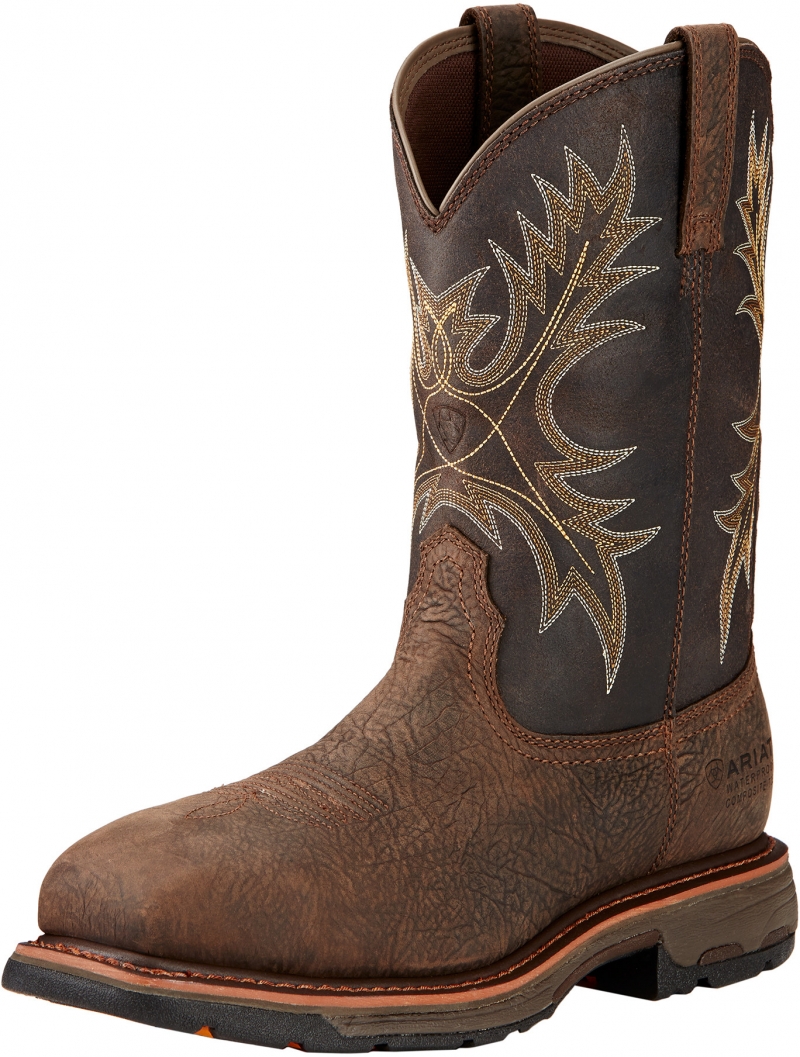 Ariat WORKHOG Pull-On Wide Square Toe C/T WP Ariat WORKHOG Pull-On Wide Square Toe C/T WP